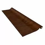 Vénilia Klebefolie Deco Standard, Walnuss dunkel Holzoptik, 90 cm x 2,1 m, selbstklebende Möbelfolie, Dekofolie, Küchenfolie, Tapete, PVC ohne Phthalate, Made in EU