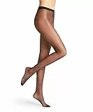 FALKE Damen Strumpfhose Pure Matt 20 DEN W Ti transparent einfarbig 1 Stück, Schwarz Black 3009, L