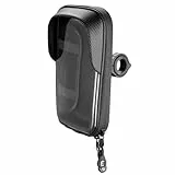 cellularline | Rider Shield - Universal | Runder Lenker, wasserdichter Smartphone-Halter für Motorräder und Fahrräder – Sonnenblende – 360-Grad-Drehung