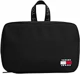 TOMMY JEANS Herren TJM ESS Daily Nylon Washbag Am0am13691 Kulturbeutel, Black (Black)
