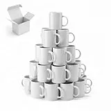 12x Cricut Blanko Becher, weiß, 330 ml, Sublimationsbecher für Infusible Ink Sublimationstinten