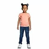 JEEL Kinder Hosen - Regular-Fit Unisex Kinder-Jeans - 5-Pocket-Style - Stretch Jeans für Junge und Mädchen 1-Navy 116