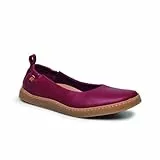 El Naturalista Damen Klassische Ballerinas ORIGEN, Frauen Flats,Pumps,Halbschuhe,Sommerschuhe,Slipper,Ballerina-Schuhe,Burdeos,39 EU / 6 UK