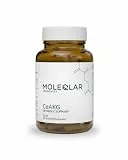 MoleQlar CaAKG (Calcium-Alphaketoglutarat) Kapseln 60 Stück - Nahrungsergänzungsmittel mit Calcium & Alphaketoglutarat - 1000 mg Ca-AKG pro Portion - Monatsvorrat