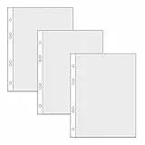 VELOFLEX A435531 - Klarsichthüllen DIN A5, 30 Stück, 75 my, dokumentenecht, Prospekthüllen aus glasklarer PP-Folie, Klarsichtfolien, Sichthüllen