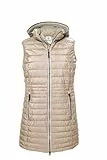 G.I.G.A. DX Damen Steppweste/Weste mit Kapuze GS 70 WMN QLTD VST, hellbeige, 38, 42686-000
