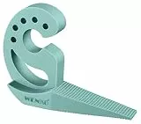 WENKO Türstopper und Fensterstopper Multi-Stop® Mint - Klemmschutz, Kunststoff (TPR), 11.8 x 7.7 x 2.5 cm, Minzgrün