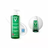 Vichy Normaderm Set mit Phytosolution Intensives Reinigungsgel & Anti-Unreinheiten-Pflege, Korrigierendes & feuchtigkeitsspendendes Pflegeset, Für fettige, zu Akne neigende Haut, 400ml + 50ml