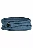Sterntaler OCS Multifunktionstuch Melange – Unisex Tuch aus Bio-Melange-Singlejersey – vielseitig tragbar als Mütze, Halstuch, Haarband & mehr – tintenblau, Gr. 2