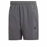 adidas Herren Train Essentials Woven Training Shorts, Grey Five/Black, XXL 7 inch