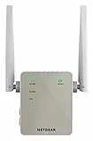 NETGEAR WLAN Repeater EX6120 WLAN Verstärker, AC1200 Dual Band WiFi, Abdeckung 2 bis 3 Räume & 20 Geräte, Geschwindigkeit bis zu 1200 MBit/s, kompaktes Design