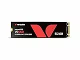 Verbatim Vi560 S3 M.2 SSD-Laufwerk - 512 GB, Interne Solid State Drive mit 3D NAND-Technologie, blau, 49363