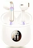 TIMU Bluetooth Kopfhörer, Kopfhörer Kabellos Bluetooth 5.3 mit 4 ENC Noise Cancelling Mic, Kopfhörer In Ear HiFi Stereo, 40 std Spielzeit, LED-Anzeige, USB-C,