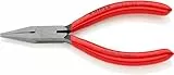 KNIPEX Greifzange für Feinmechanik mit Kunststoff überzogen 125 mm, 37 21 125