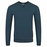 riverso Pullover Herren RIVPhillip Regular Fit Sweatshirt Rundhals Langarm Blau XL, Größe:XL, Farbe:Navy (19400)
