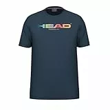 HEAD Herren Rainbow Mens T-Shirt, Navy, L EU