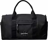 Calvin Klein Herren Duffle Bag Tasche Bold Duffle Groß, Schwarz (Black), Einheitsgröße