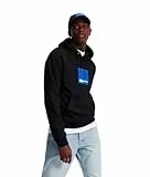 KARL LAGERFELD JEANS, Herren, Box Logo Hoodie, Normale Passform, Schwarz, L