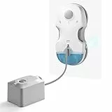 Hutt S7 Plus Fensterputzroboter Akku kabellos, Abnehmbarer Akku, 60 Min Laufzeit, 6500 Pa Saugkraft, 3D schwebendes Doppelpad, automatischer Fensterreiniger mit Sprühfunktion, 80 ml Tank, Koffer