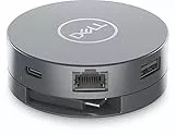 Dell DA305 Mobile Adapter Dockingstation 2xUSB 3.1/HDMI/VGA/DisplayPort/USB-C/Ethernet passiv grau