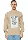 Mister Tee Herren Sweatshirt Trust 2.0 Crewneck darksand XL