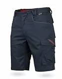 WÜRTH MODYF Arbeitsshorts Stretch X - professionelle Arbeitshose für Herren - Arbeitsshorts mit Reißverschluss - in der Größe 52 in Blau