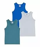 Petit Bateau Jungen 3 Deb Unis Unterwäsche Tag, Variante 1, 6 Jahre