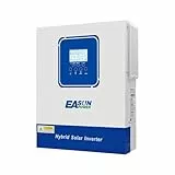 POWLAND 3200W Hybrid wechselrichter, netzunabhängiger Reiner Sinus-Wechselrichter, DC 24V zu AC 230V, maximale PV 30-500VDC, für 24V Blei- und Lithium-Batterien, mit WiFi-Modul (SMG II 3.2)