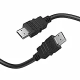 Hama HDMI Kabel 1,5 m lang (High Speed HDMI Cable, ARC, Monitorkabel mit hochwertigem Kunststoffmantel, Verbindung von PC/Notebook mit Monitor, TV, Beamer, Playstation, XBOX)