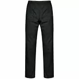 PALLTEX Carlo Kochhose Herren Kochhose Herren Kochhosen für Männer und Damen Bäckerhose mit elastischer Bund mit ​Tunnelzug XS - 5XL (Schwarz, XL)