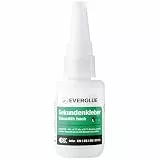 EVERGLUE Sekundenkleber dickflüssig für präzises Kleben und schnelle Reparaturen - extra stark schnelltrocknend und flüssig ohne Nachtropfen Sekundenkleber hochviskos 20g lange haltbarkeit
