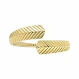 Fossil Damen Ringe aus Edelstahl offen