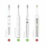 Silk'n Ersatzbürstenköpfe, Familienpackung (4 Stück) weiß, medium für SonicYou und SonicSmilePLUS