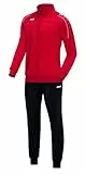 JAKO Unisex Trainingsanzug Polyester Classico, Rot, L