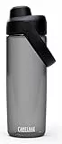 CAMELBAK Thrive Chug Wasserflasche mit Tritan Renew, auslaufsicherer Deckel, 600 ml, Anthrazit