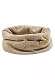 Sterntaler Schlauchschal aus Jersey mit Melange-Effekt - Unisex Accessoires für Babys und Kleinkinder - angenehm und warm - braun melange, Gr. 2