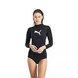 PUMA Damen Puma Dames rashguard met lange mouwen Rash guard, Schwarz, M EU