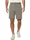 Elegancity Herren Golf Shorts Khaki Stretch Sporthosen Kurz Schnelltrocknend Chinoshorts Leicht Anti Falten Kurzhosen Mit Taschen M