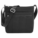 G4Free Nylon Umhängetasche Damen, Wasserdicht Handtaschen, Multifunktionale Schultertasche mit Mehreren Taschen, Verstellbarer Riemen Leichte, Lässige für Arbeit Schule Reisen