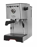 Gaggia Classic GT – Manuelle Kaffeemaschine Percolator – klassischer Milchaufschäumer aus Edelstahl (Dampfdüse) – Wassertank 2,1 l
