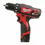 Milwaukee M12 BDD-201C Akku-Bohrschrauber Schwarz,rot