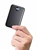 Power Bank, 22.5W Mini PowerBank 15000mAh(USB-C Input & Output), PD 3.0 QC 3.0 Externe Handyakkus mit LED Display, Kompatibel mit iPhone 16 15 14 13 12 Pro