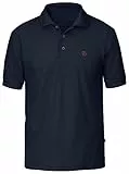 Fjällräven Herren Kurzarm-Polohemd Crowley Pique, Blueblack, L, F81783-553