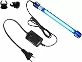Aquarien UV Licht Wasserklärer Algen klar grün sauber Zuhause UV Sterilisator Lampe Küche UV Sterilisationslampe Hundehütte Bakterien-Killer UV Lampe für Filtertank Teich Schwimmbecken 33cm Länge