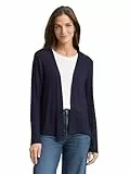 TOM TAILOR Damen Basic Sommer Cardigan , sky captain blue, XL