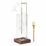 Ceremony Räucherstäbchen Halter, Räucherstäbchenhalter mit Abnehmbarem Aschefänger Aus Glas,Incense Holder spirituelle deko Yoga deko