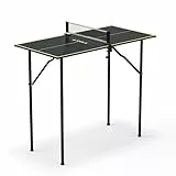 JOOLA Tischtennisplatte Mini - Indoor Tischtennistisch, Freizeittisch Inklusive Tischtennisnetz, Dark-Grey