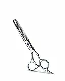 ULG Effilierschere Friseur Profi Haarschere Friseurschere für Friseure, Salon- und Heimgebrauch, japanischer Edelstahl, 16,5 cm