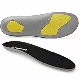 Komfort Einlegesohlen Herren Einlagen Atmungsaktive Sport Komfortsohlen Ersatz Schuheinlagen Schuh Sohle, 43 EU
