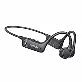 LOBKIN Knochenschall Kopfhörer,Bone Conduction Headphones Bluetooth 6.0,Open Ear Kopfhörer IPX6 wasserdichte Sport Kopfhörer Kabellos Bluetooth für Fitness Radfahren Fahren Laufen